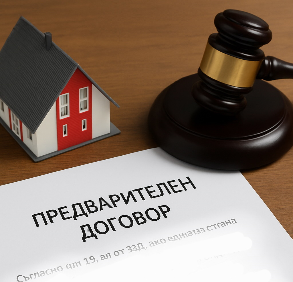 Предварителен договор за покупка на недвижим имот